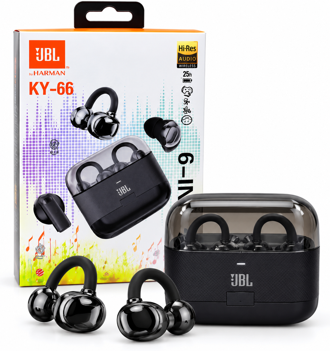 JBL KY-66 6-in-1 Wireless Earbuds